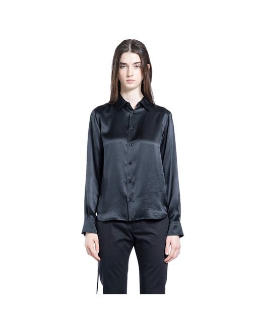 Ann Demeulemeester Blue Lais Shirt
