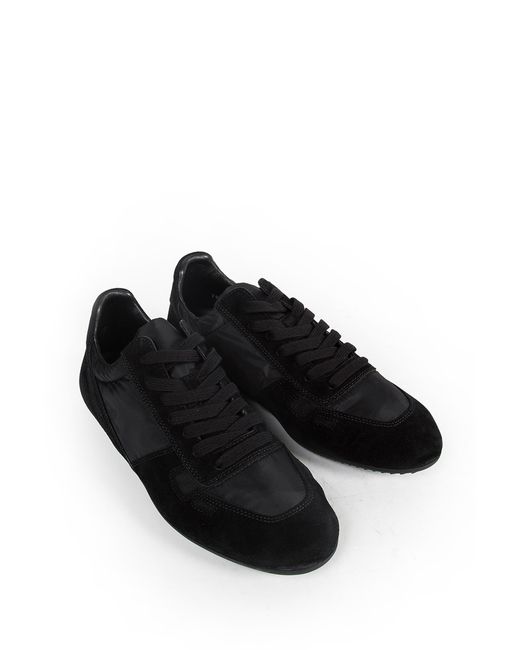 Rick Owens Black Temple Minimal Sneakers for men