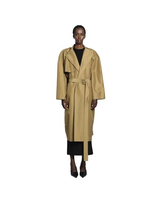 The Row Metallic Amapola Coat