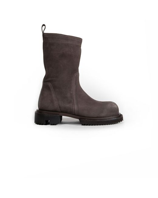 Rick Owens Brown Temple Creeper Gabe Ankle Boots for men
