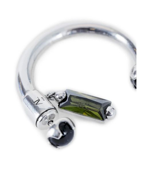ALAN CROCETTI Metallic Fantasy Charm Earring