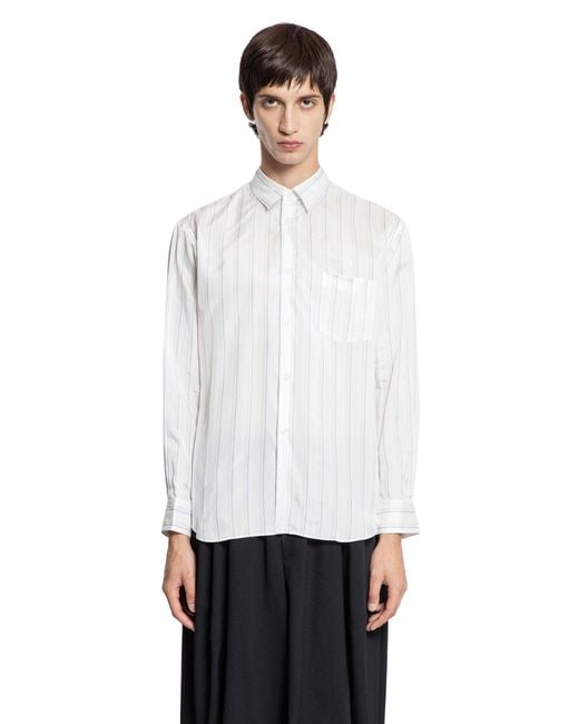 Comme des Garçons White Pocket Shirt for men