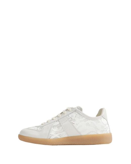 Maison Margiela White Replica Sneakers