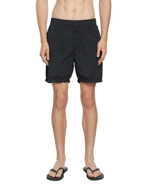 Stone Island Blue B100004 Nylon Metal Swim Shorts for men