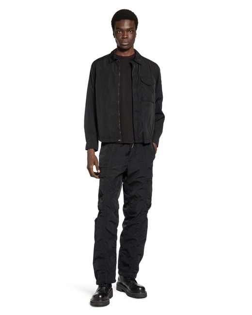 C P Company Black Chrome-R Lens Overshirt for men