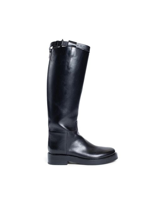Ann Demeulemeester Black Boots