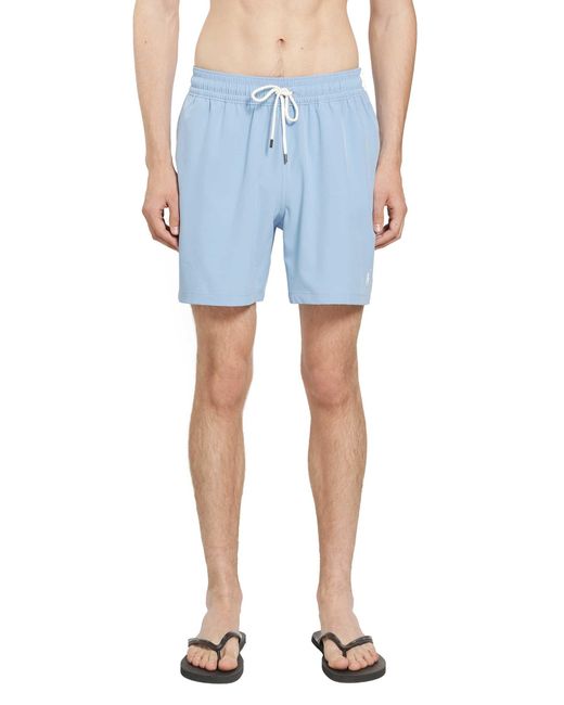 Polo Ralph Lauren Blue Swim Shorts for men
