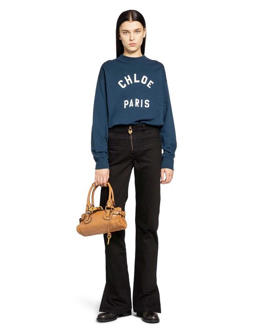 Chloé Blue Chloe Paris Sweatshirt