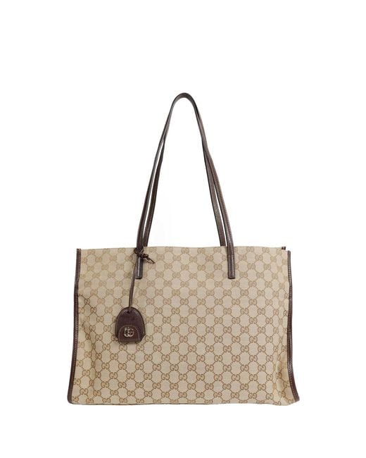 Gucci Natural Londra Large Tote Bag