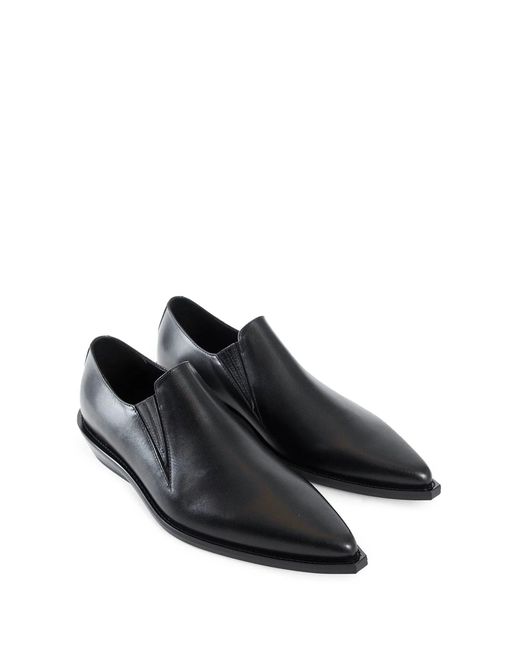 Ann Demeulemeester Black Makea Pointy Cowboy Shoes for men