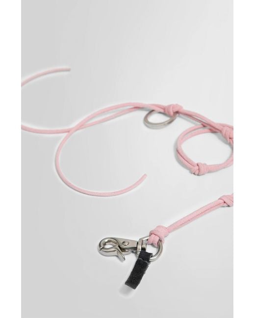 Our Legacy Pink Keychains for men