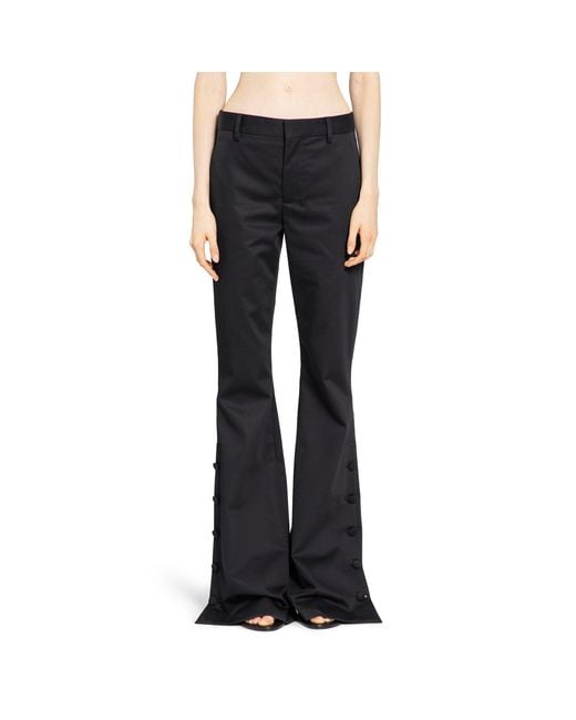Ann Demeulemeester Blue Enya Bootcut Trousers