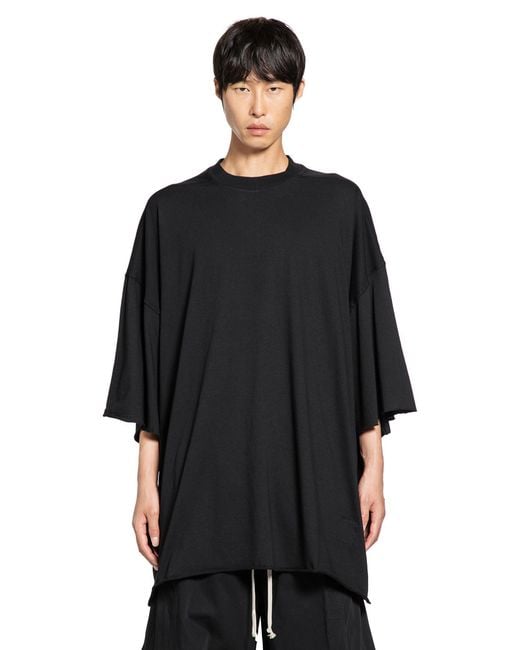 Rick Owens Black Tommy T T-Shirt for men