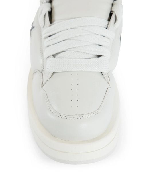 Rick Owens White Converse Collaboration Turbowpn Ox Sneakers for men