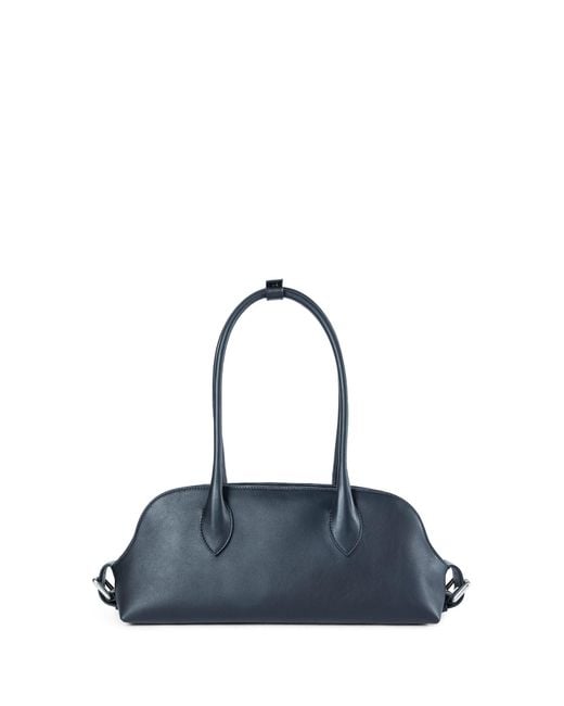 Ann Demeulemeester Blue Dolly Mini Leather Shoulder Bag
