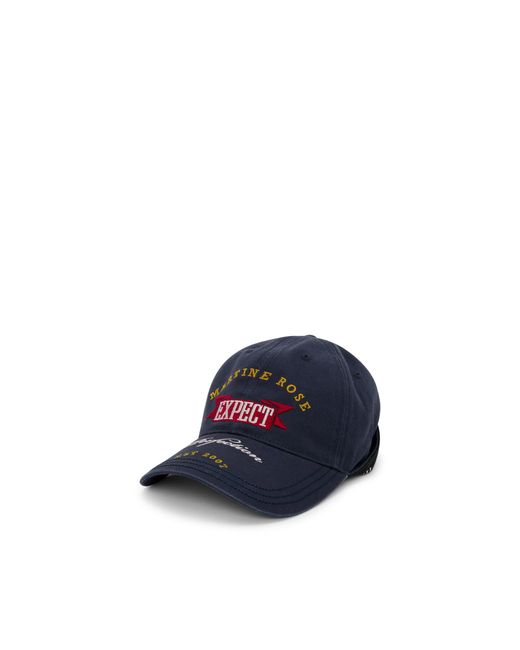 Martine Rose Blue Roll Back Cap for men