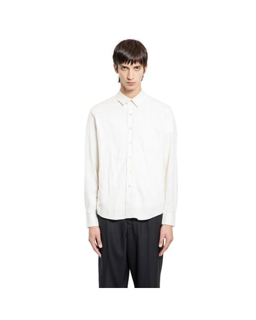 Our Legacy White Classic Shirt for men
