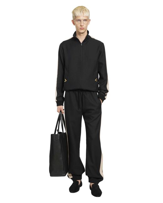 Valentino Black Vlogo Sweatshirt for men