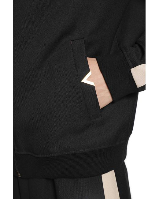 Valentino Black Vlogo Sweatshirt for men