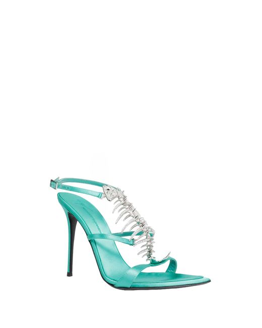 Giuseppe Zanotti Blue X Antonioli Slim 2.0 Sandals