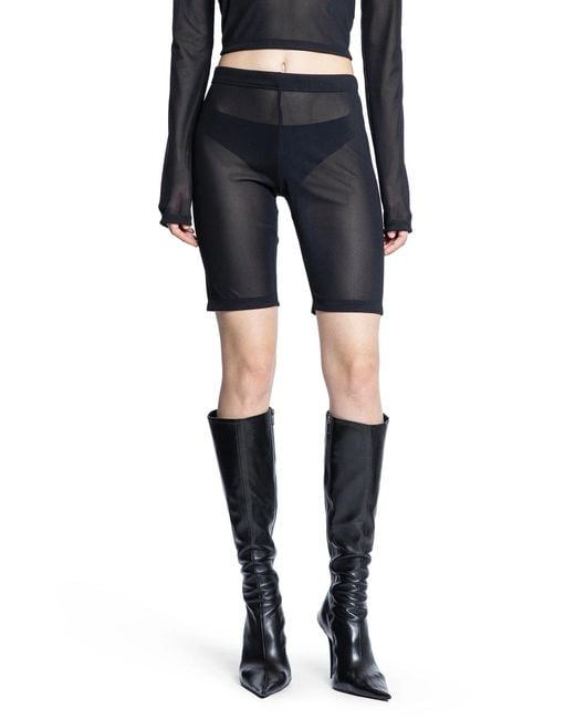 44 Label Group Blue Classic Biker Shorts