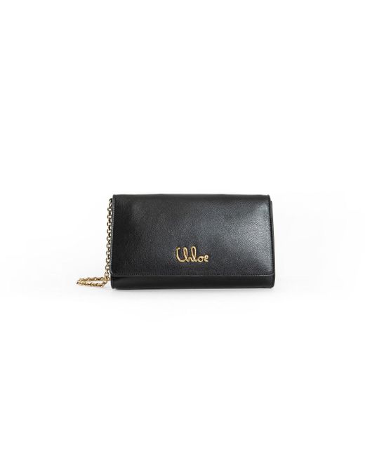 Chloé Gray Iconic Mini Crossbody Bag