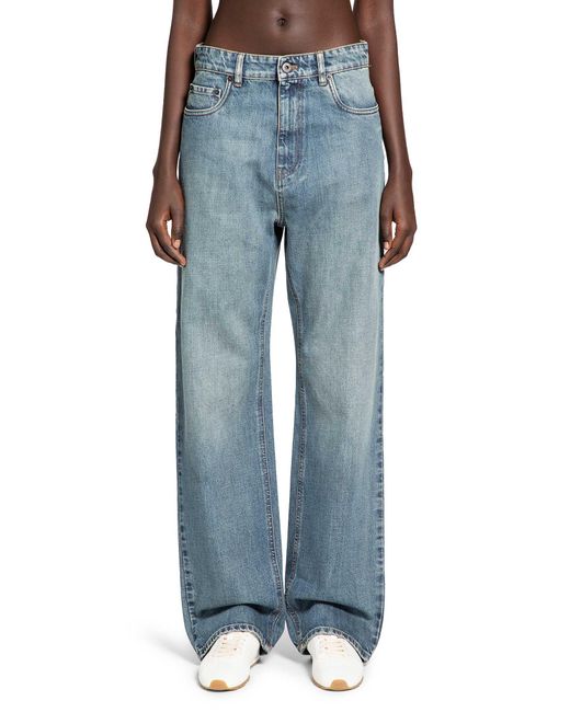 Miu Miu Blue Denim Trousers