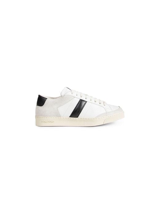 Tom Ford White Blake Sneakers for men
