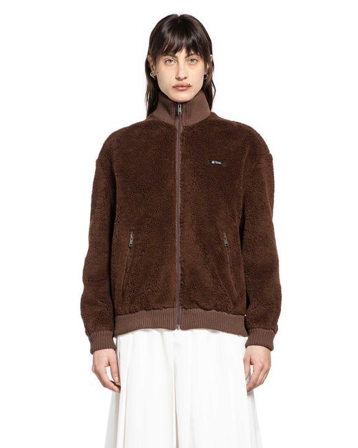Prada Brown Fleece Jacket