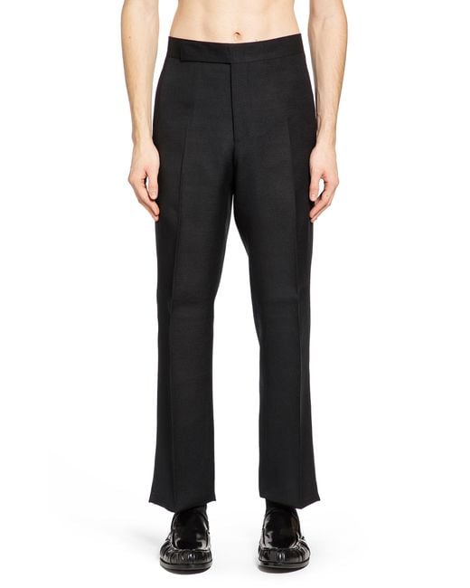 Lardini Black Double-Breasted Suit for men