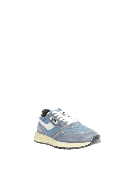 Autry Blue Reelwind Low Sneakers for men