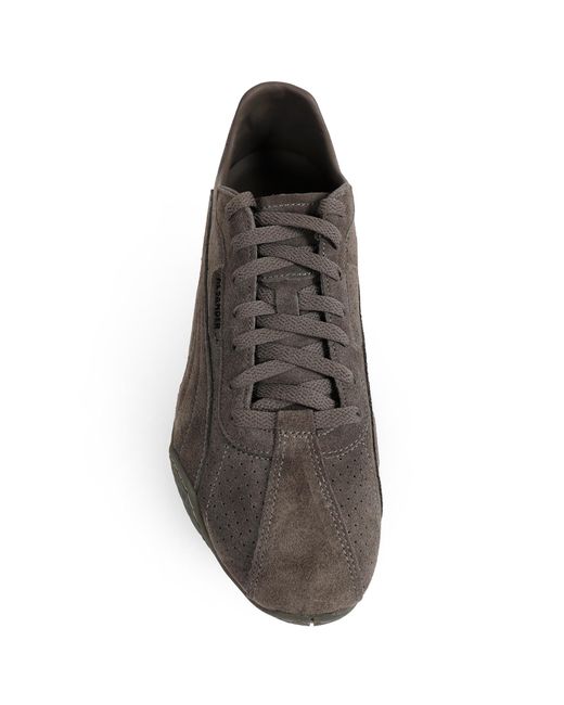 PUMA Gray X Jil Sander K Street Suede Sneakers for men