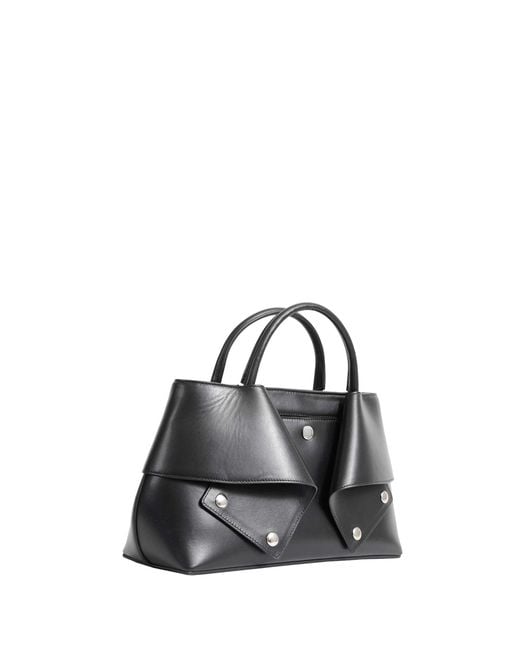 Totême  Black Small Mercer Leather Tote