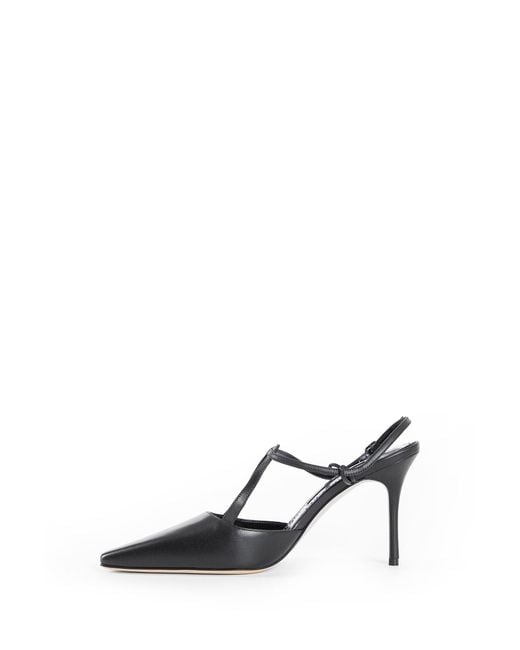 Manolo Blahnik White Pumps