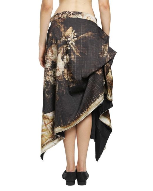 IA London Black Type One Hoisted Skirt