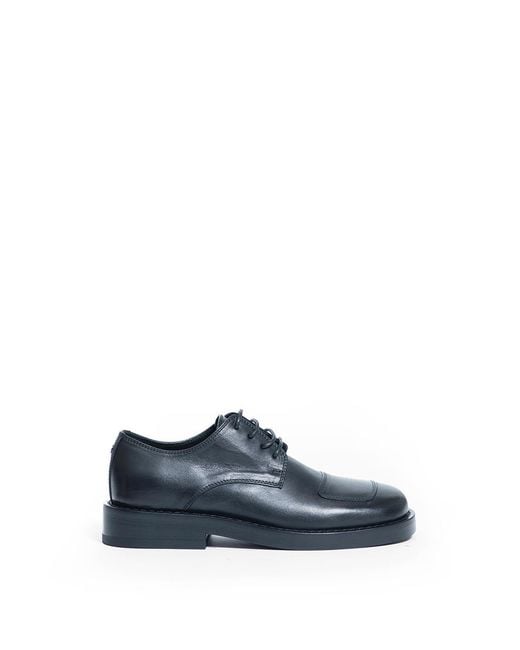 Ann Demeulemeester Blue Alert Derby Shoes for men