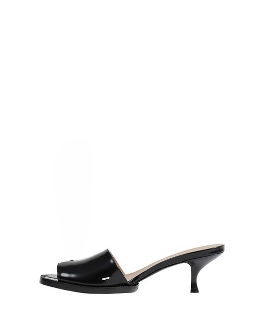 Maison Margiela Black Tabi City Sandal