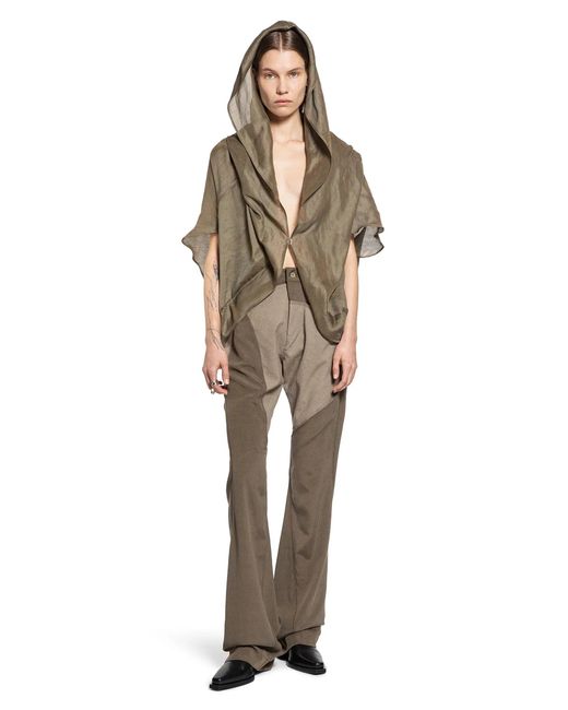 Yehuafan Natural Splied Wool Silk Trousers