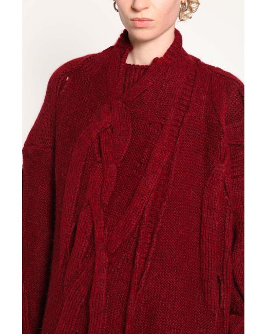 Halo Red Cables Coat