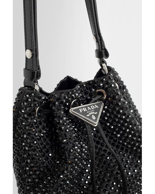 Prada Black Top Handle Bags
