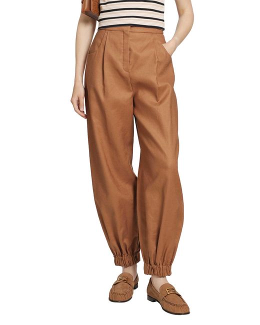 Fendi Brown Ballon Pants