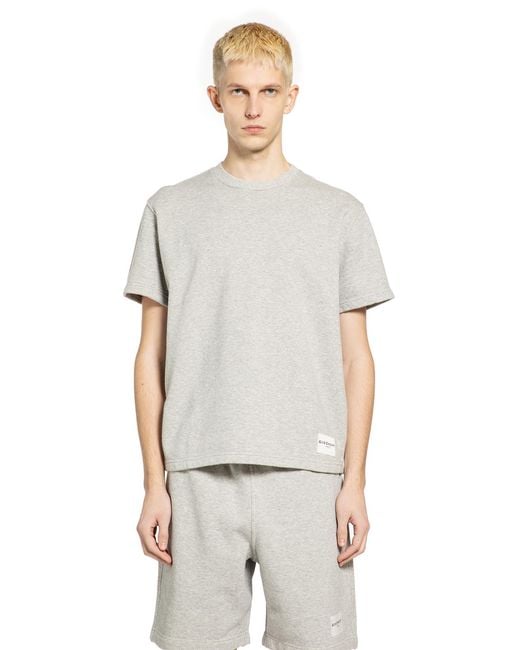 Givenchy Gray Short Sleeve Sweatshirt for men