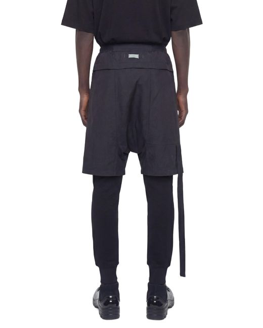 NVL-GARDE Blue Dbl Layer Pants for men