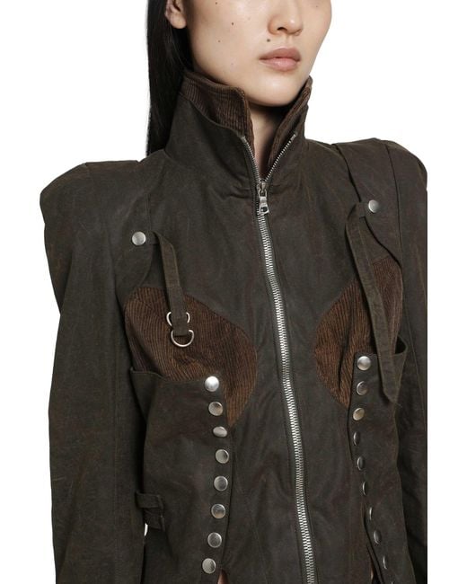Dilara Findikoglu Black Dawn To Dusk Jacket