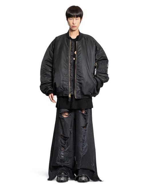 Vetements Black Jackets for men