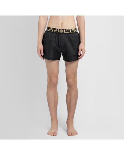 Versace Swimwear in Black for Men Lyst