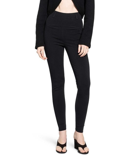 Alaïa Blue Rib Leggings