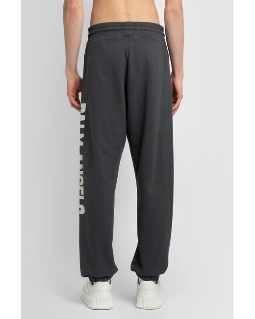 Palm Angels Black Trousers for men