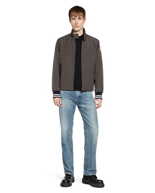 Moncler Black Reversible Padded Bomber Jacket Prieure for men