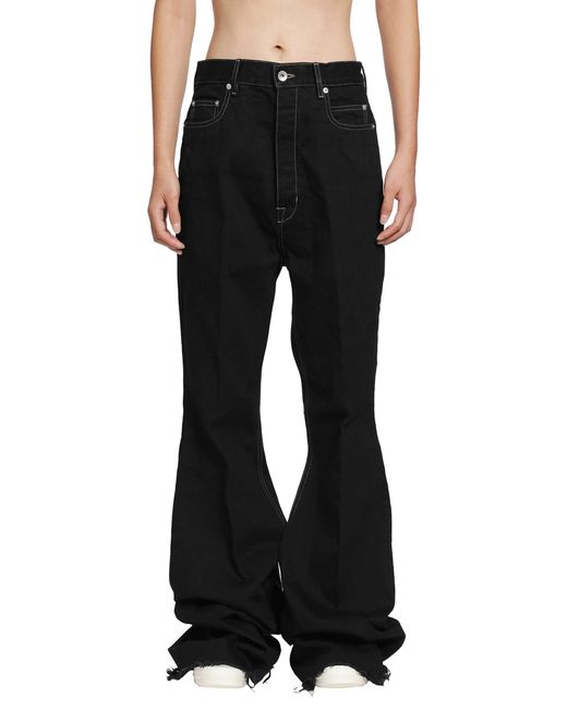 Rick Owens Black Tower Bolan Bootcut for men